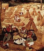 Pieter Bruegel the Elder The Corn Harvest Spain oil painting artist